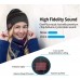 Bluetooth Beanie Hat, Man Women Gifts, Wireless Headphone Winter Knit Hats Music Cap with Stereo Speaker &amp; MIC, Unique Christmas Birthday Tech Gifts for Men Women Teen Boys Girls